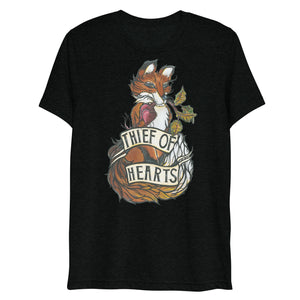 Open image in slideshow, THIEF OF HEARTS - ADULT UNISEX TRI-BLEND TEE (MORE COLORS AVAIL.)
