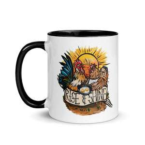 Open image in slideshow, RISE &amp; SHINE - CERAMIC MUG (MORE COLORS AVAIL.)
