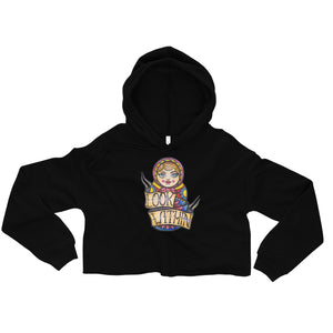 Open image in slideshow, LOOK WITHIN - WOMEN&#39;S CROPPED HOODIE (MORE COLORS AVAIL.)
