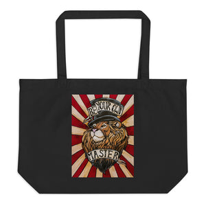 Open image in slideshow, BE YOUR OWN MASTER - ORGANIC TOTE (2 COLORS)
