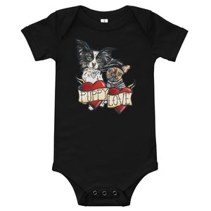 Open image in slideshow, PUPPY LOVE - ONESIE 3-24 MO&#39;S (MORE COLORS AVAIL.)
