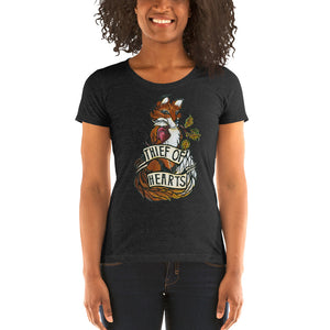 Open image in slideshow, THIEF OF HEARTS - WOMEN&#39;S FITTED TEE (MORE COLORS AVAIL.)
