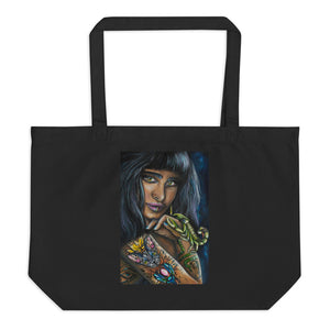 Open image in slideshow, SHE WHO HEALS - ORGANIC TOTE (2 COLORS)
