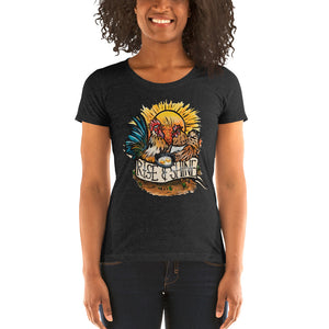 Open image in slideshow, RISE &amp; SHINE - WOMEN&#39;S FITTED TEE (MORE COLORS AVAIL.)
