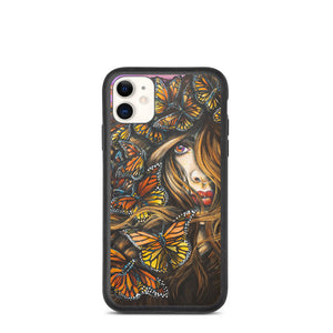 Open image in slideshow, BECOMES HER VISION - BIODEGRADABLE PHONE CASE (iPHONE)
